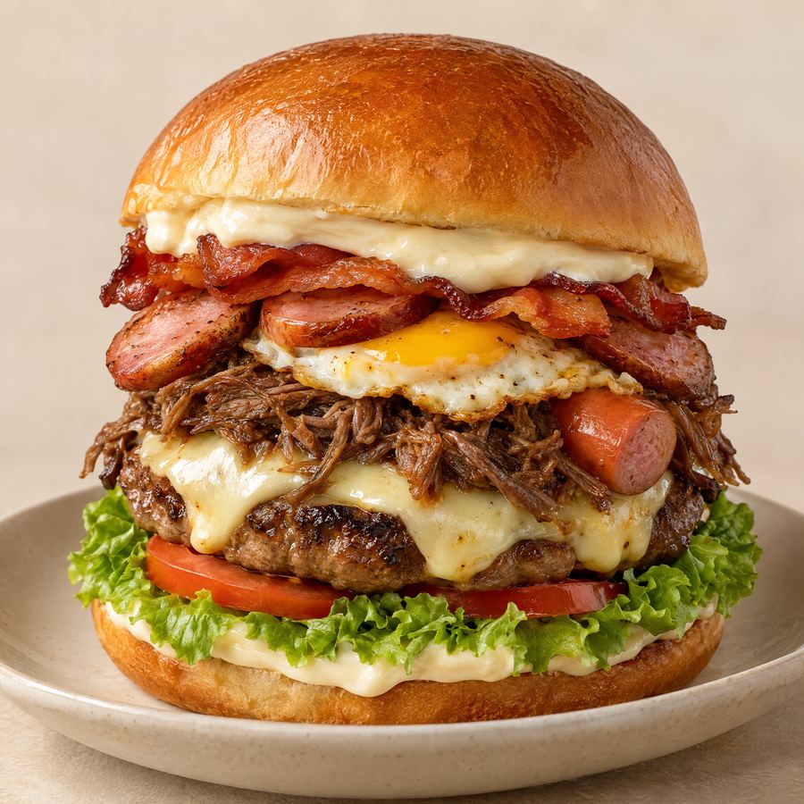 BURGER TUDO