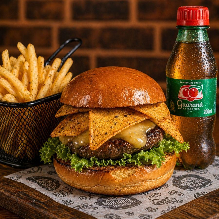 Combo Hamburguer Artesanal Nordestino Doritos Matuto