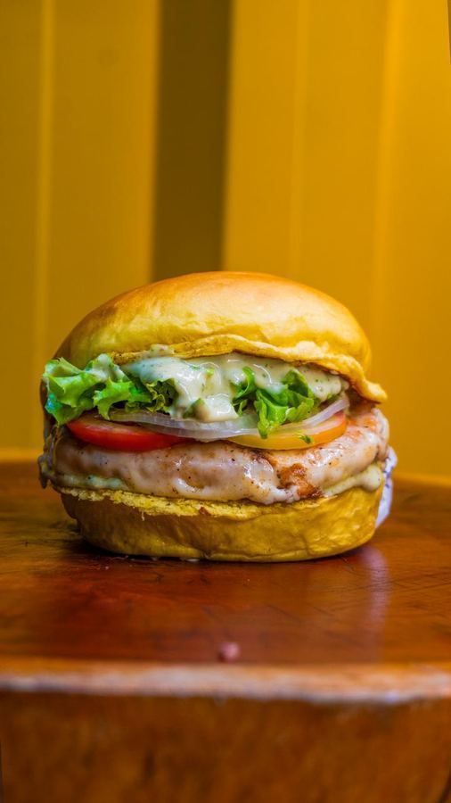 Hambúrguer Chicken Burguer
